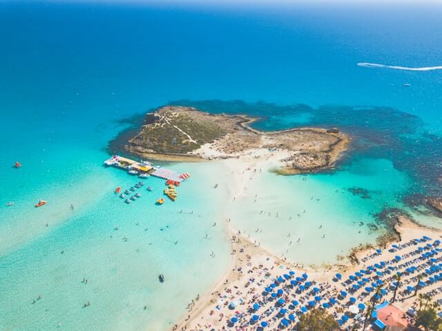 ostrov, juzny cyprus, dovolenka